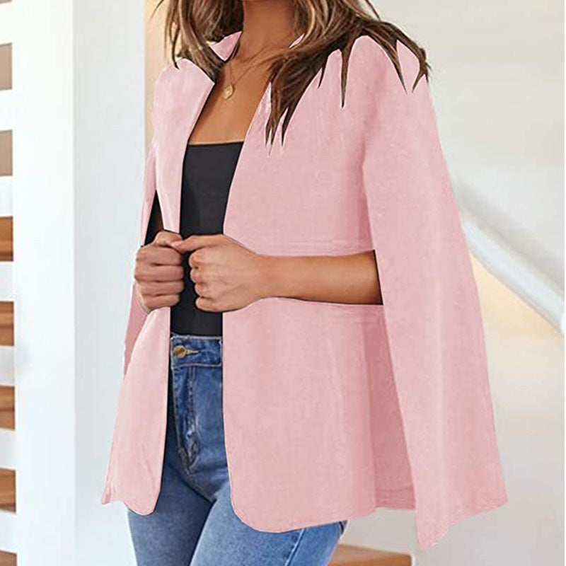 Personalized Color Women's Clothing Fashion European And American Style Coat