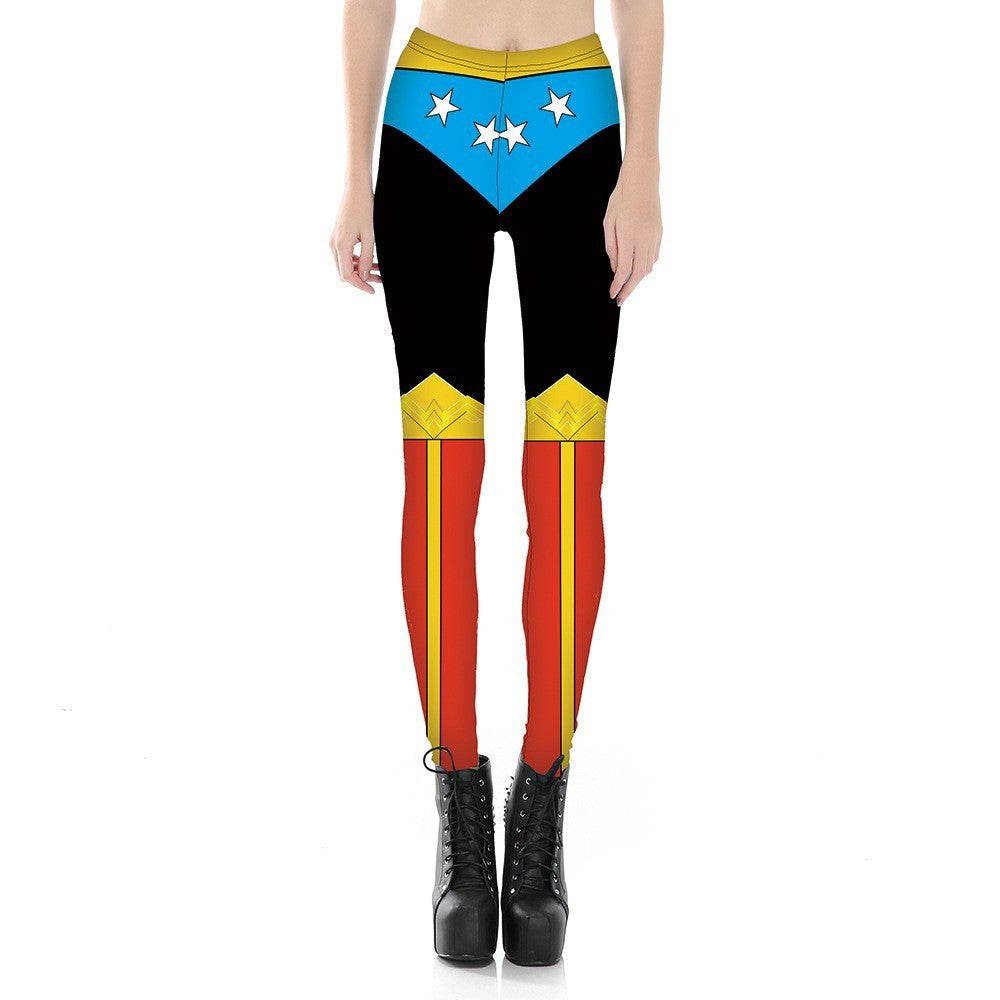 Women's Sports Workout Elastic Hip Lift Leggings