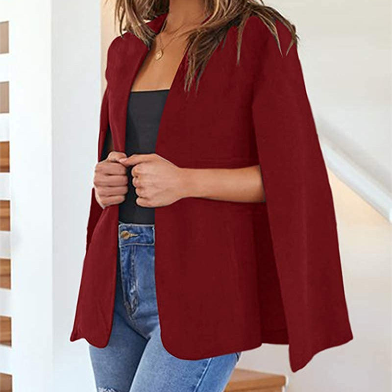 Personalized Color Women's Clothing Fashion European And American Style Coat